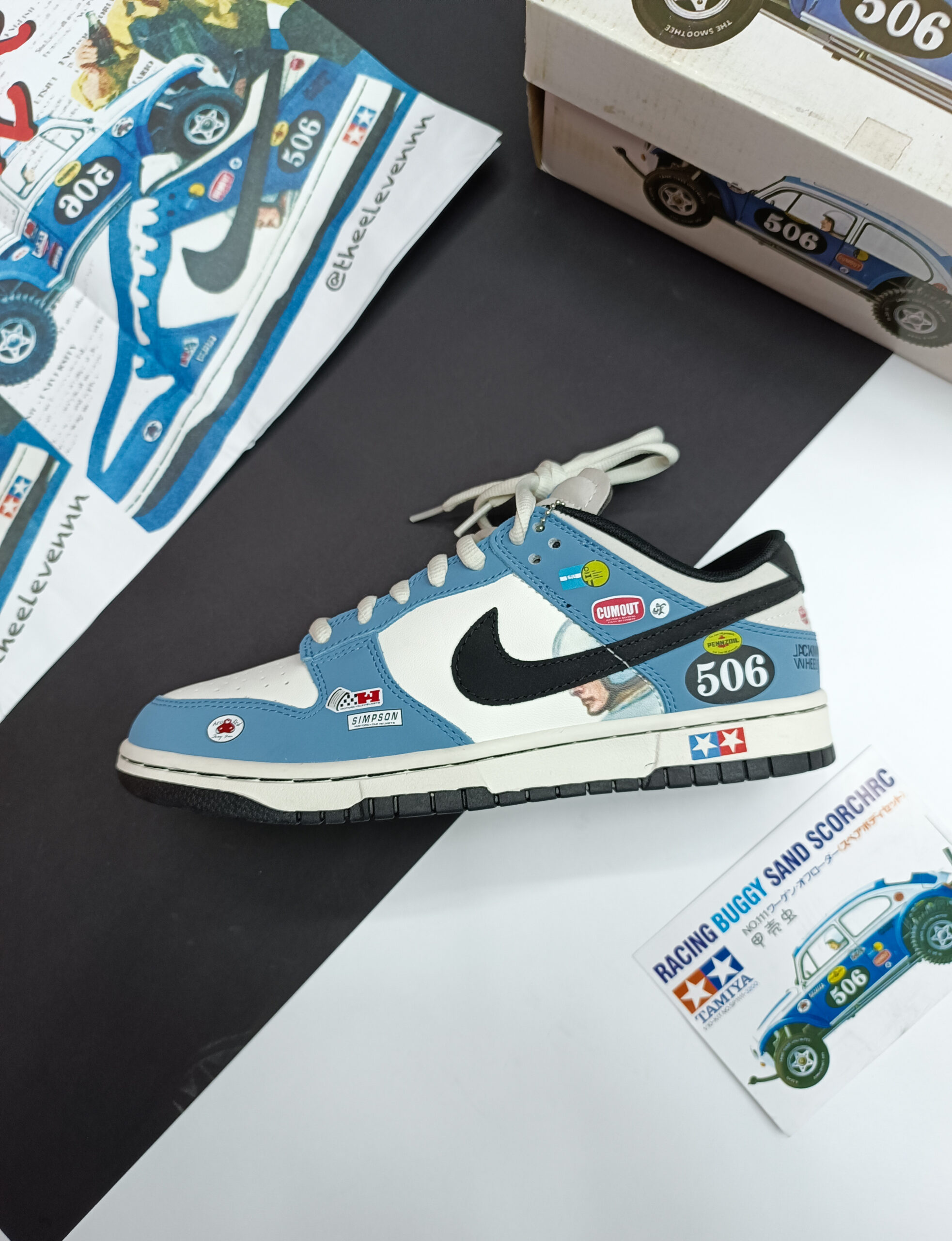 Nike_Sb_dunk_Racing_Buggy کتونی نایکی اس بی دانک ماشینی