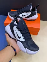 کتونی نایکی ایرمکس آلفا سویج وایت بلک با رویه مش و زیره