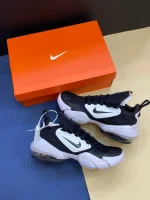 کتونی نایکی ایرمکس آلفا سویج وایت بلک با رویه مش و زیره