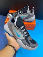 کتونی نایکی ایرمکس آلفا سویج بلک تاندر گری با رویه مش و زیره