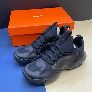 کتونی نایکی ایرمکس آلفا سویج مشکی با رویه مش و زیره Max Air