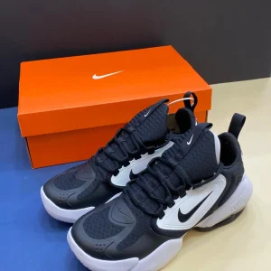 کتونی نایکی ایرمکس آلفا سویج وایت بلک با رویه مش و زیره