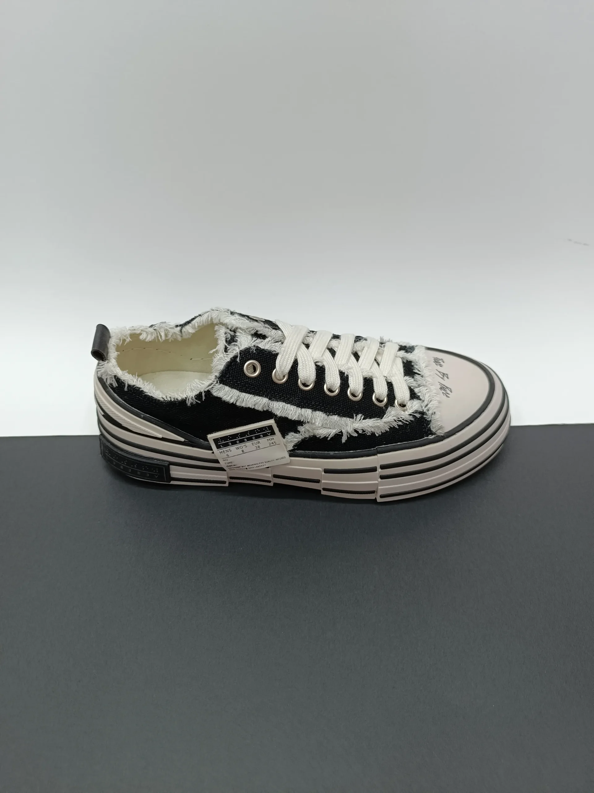 Xvessel-Yohji-Yamamoto (5) کتونی ایکس وسل مشکی Xvessel x Yohji Yamamoto با طراحی مینیمال و شیک