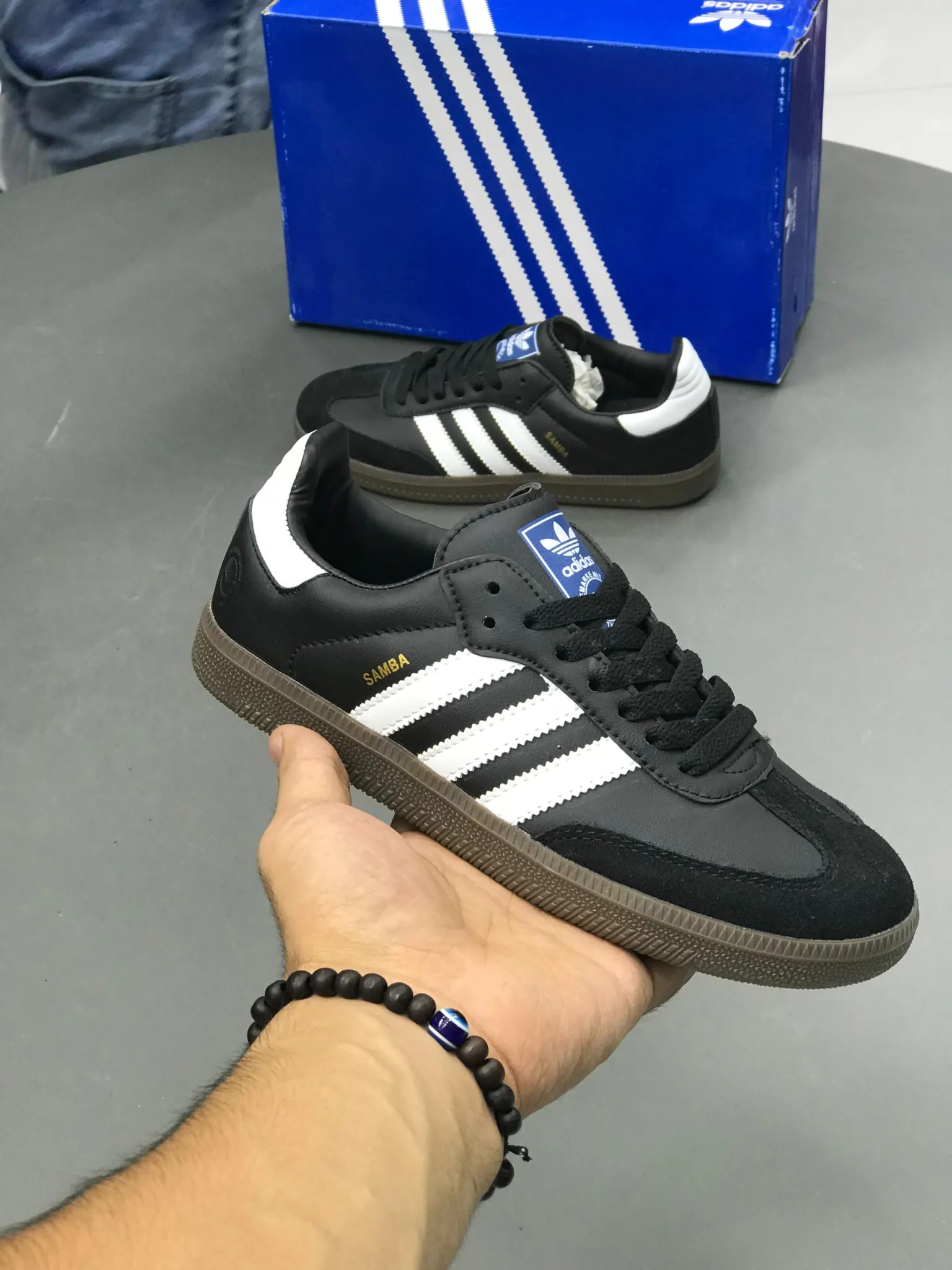 adidas-samba-black (4) کتونی آدیداس سامبا مشکی سفید - Adidas Samba