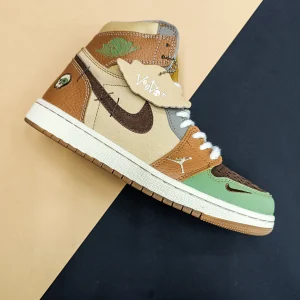 کتونی نایکی ایرجردن 1 وودو ساقدار