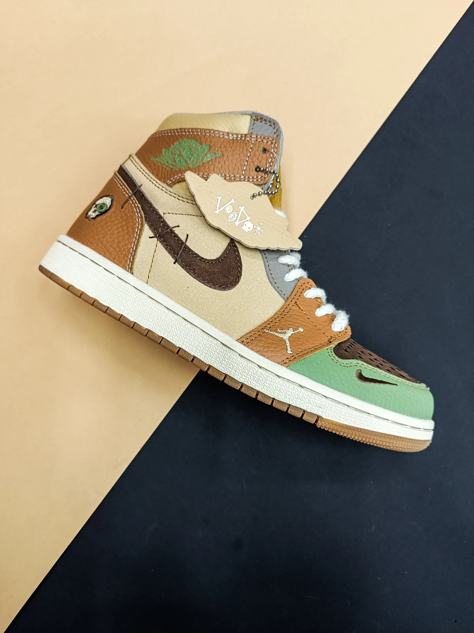 air-jordan1-high-voodoo (2) کتونی نایکی ایرجردن 1 وودو ساقدار