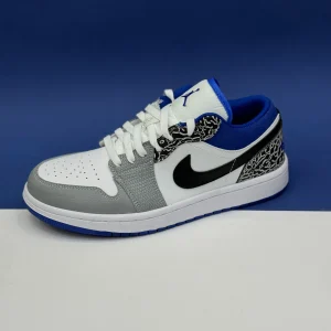 کتونی جردن 1 True Blue - نمای کناری و پشت