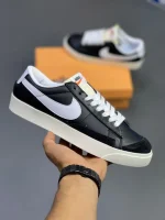 کتونی نایکی بلیزر مشکی با تیک سفید، کلاسیک و شیک