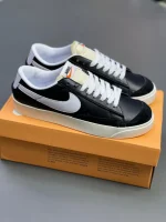 کتونی نایکی بلیزر مشکی با تیک سفید، کلاسیک و شیک