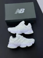 کتونی نیوبالانس 9060 تمام سفید با طراحی مدرن و راحت