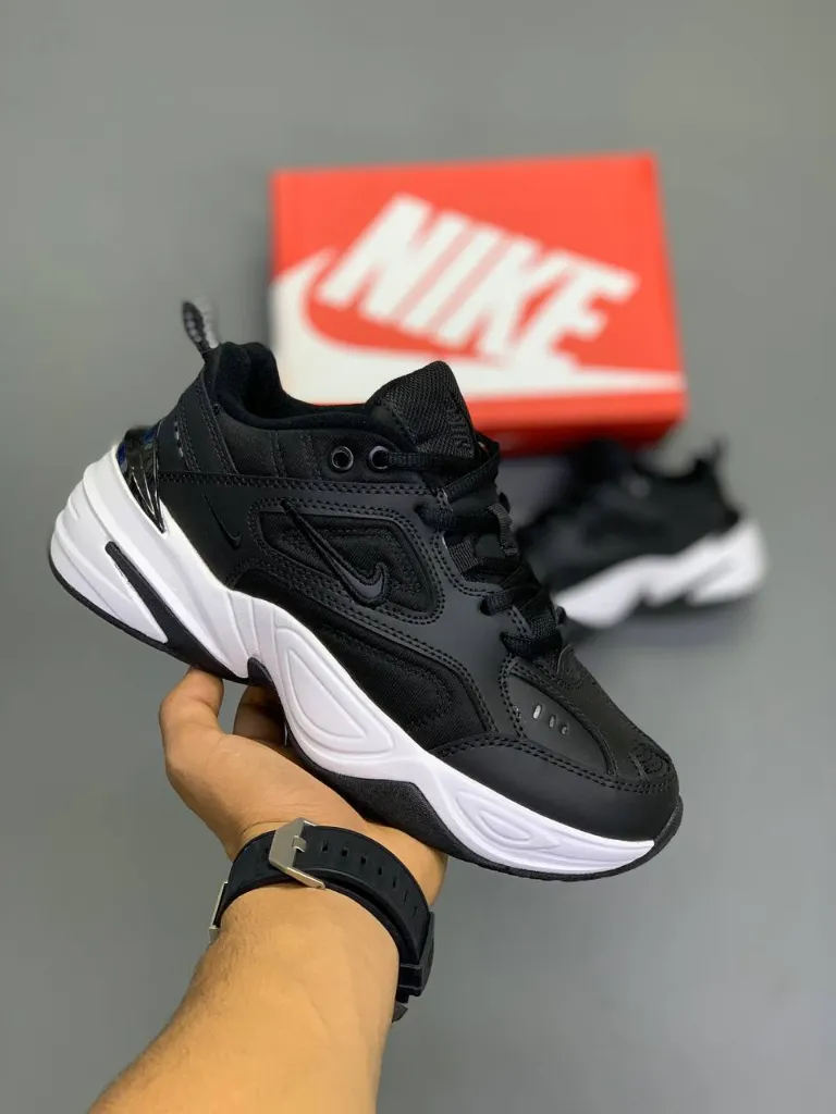 nike-tekno کتونی رانینگ نایکی M2K تکنو مشکی با طراحی مدرن و راحت برای استفاده روزانه