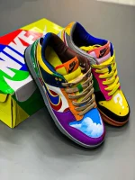 کتونی نایکی اس بی دانک با طرح سوپرماریو و رنگهای شاد