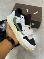 کتونی جردن جامپمن کات د چک با رویه چرم و طراحی خیابانی خاص