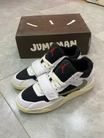 کتونی جردن جامپمن کات د چک با رویه چرم و طراحی خیابانی خاص