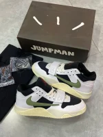 کتونی جردن جامپمن کات د چک با رویه چرم و طراحی خیابانی خاص