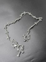 گردنبند هگزاگرام کروم هارتس