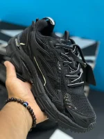 کتونی آف وایت بی رایت بک مشکی با مش، چرم مصنوعی