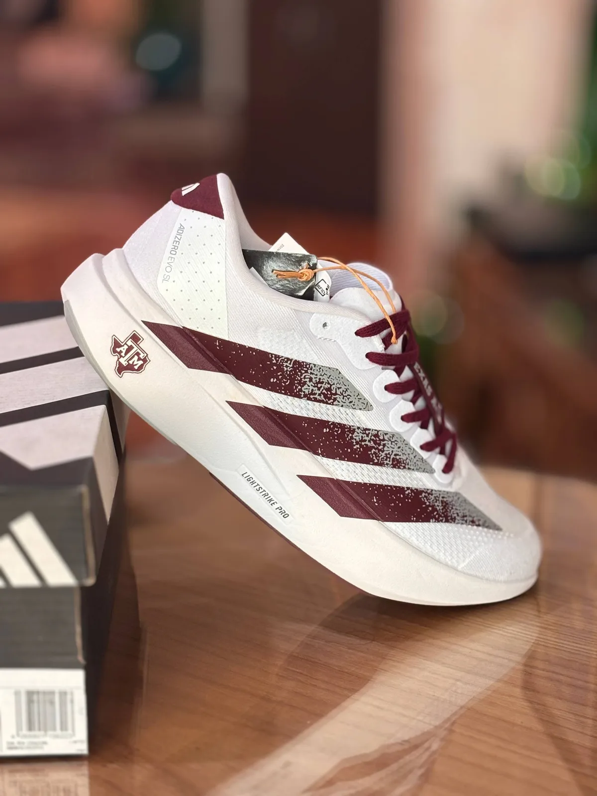 adidas-adidas-adizero-evo-sl-texas-a-m-size-37-45-d82dffbdfb کتونی آدیداس Adizero Evo Sl Texas A&M