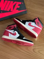 کتونی نایک ایر جردن 1 High Black Toe Reimagined