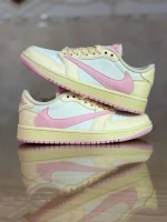 کتونی نایک Aj1x ترویس اسکات Shy Pink